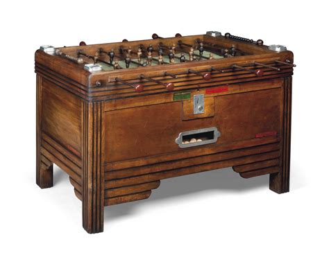 Vintage and modern foosball tables. A VINTAGE FRENCH ' TABLE FOOTBALL ' GAME , MID 20TH ...