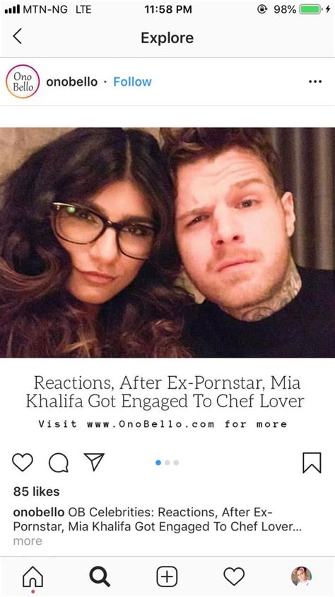 In 2014, mia khalifa made world news when she received death threats from isis after appearing khalifa went on to become a presenter on out of bounds , a daily sports show on complex news' captured by super talented @blaisejoseph_ at our engagement photo shoot. Popular Porn Star, Mia Khalifa Gets Engaged - Celebrities - Nigeria