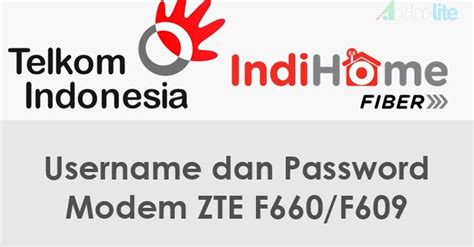 Find zte router passwords and usernames using this router password list for zte routers. Username Zte F609 Indihome / Cara Setting, Login, Ganti ...