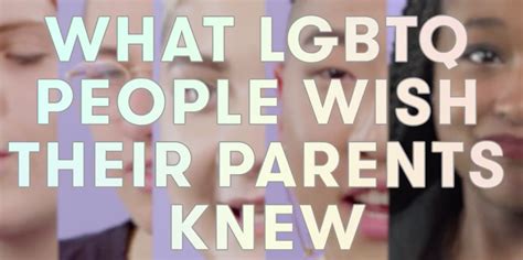 What LGBTQ+ Kids Want Their Parents to Know - Advice for ...