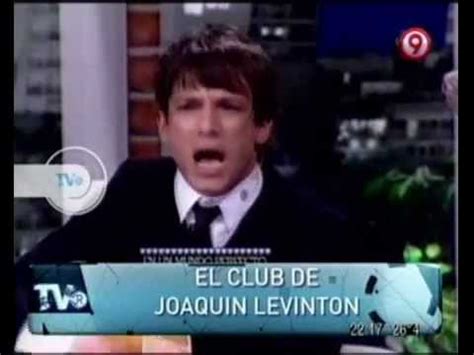Joaquín levinton is a musician and a member of the band turf. TVR - El Club de Joaquín Levinton 25-02-12 - YouTube