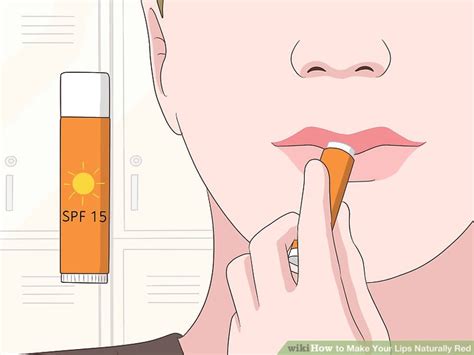 Then take a small piece of cotton and dip it into the juice and simply move it over the lips. 3 Easy Ways to Make Your Lips Naturally Red (with Pictures)