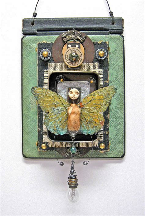 Assemblage 23 is the project of seattle's tom shear. Carla Trujillo - Mixed Media Artist: Assemblage - Flutter