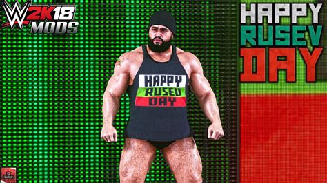 Download mod apk » guide wwe 2k18. WWE 2K18 Mods - Rusev Day Updated Entrance - YouTube