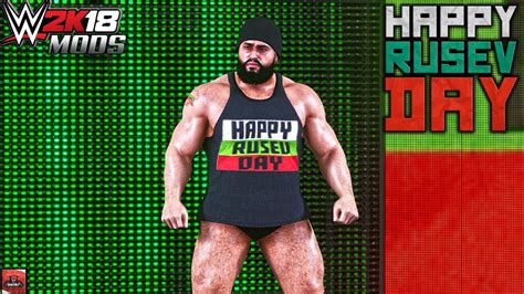 This is a mini career pack of sorts where every attire represents a different year in his career, imma read em as follows: WWE 2K18 Mods - Rusev Day Updated Entrance - YouTube