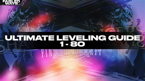 Note that team comp may make some of these levels easier or harder, so some adjustment might need to be done. FFXIV ULTIMATE LEVELING GUIDE 1 - 80 - YouTube