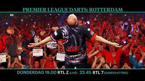 Welcome to the premier league darts fan page. Premier League Darts: Rotterdam LIVE bij RTL Z - YouTube