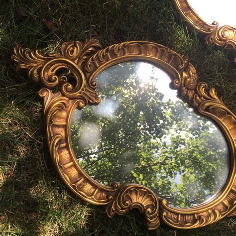 Rococo style gold mirror/ornate mirror/decorative mirror/golden mirror | Rococo style, Ornate ...