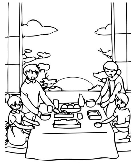 Free, original, good quality, coloring pages for your enjoyment. A Family Celebrating New Years Eve on 2015 New Year ...