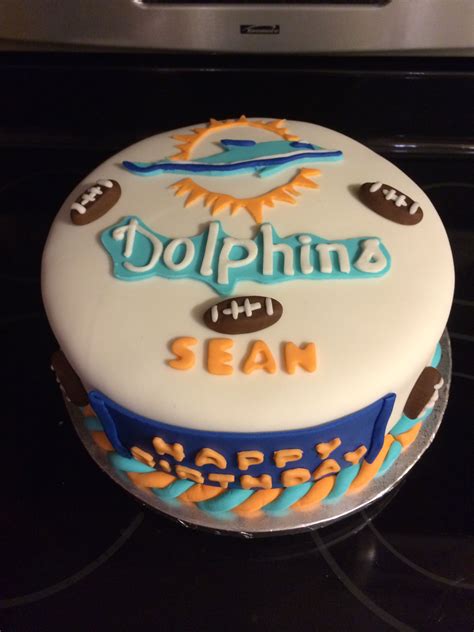 Find many great new & used options and get the best deals for miami dolphins football nfl cake topper decoration supplies set cupcake decoset at the best online prices at ebay! Miami Dolphins cake | Dolphin cakes, Cake, Miami dolphins cake