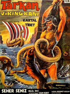 Some of his famous films include ölmeyen aşk, dağlar kızı, senede bir gün, sultan, zübük, gol kralı, and şalvar davası. Tarkan contre les Vikings - film 1971 - AlloCiné