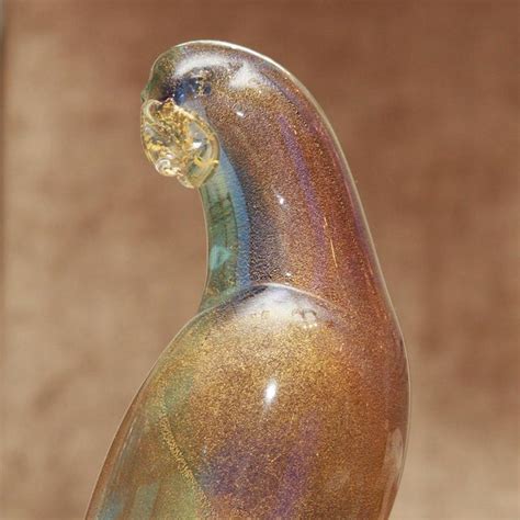 Glass of venice murano bird collection includes lovebirds, penguins, doves, ducks, roosters, parrots, peacocks, swans, owls, and other bird figurines. 1960s Vintage Opalescent Murano Glass Bird Figurines - a ...