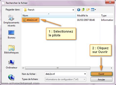 Seleziona il contenuto del supporto. Installation d'une imprimante réseau sur Windows 7 - Tutorial - Articles : Astuces-Internet