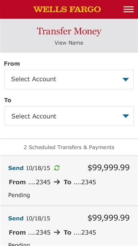 Mobile numbers may need to be enrolled with zelle before they can be used. Wells Fargo Mobile - Android Apps on Google Play