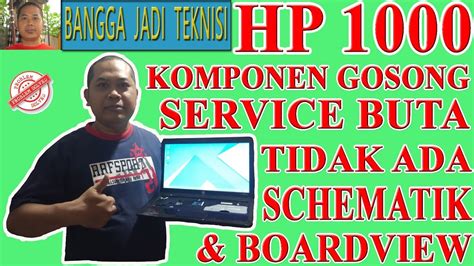 Hp tidak memberi respon sama sekali? HP 1000 AMD Mati Total Komponen Gosong / Service ...