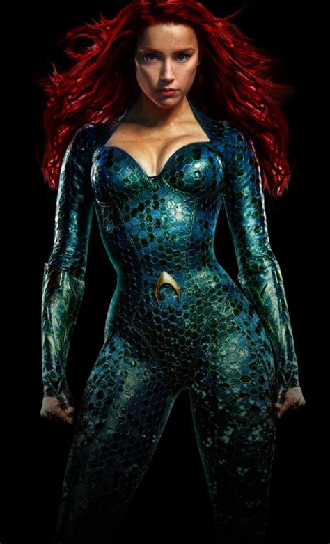 Johnny depp and amber heard: AMBER HEARD - Aquaman Posters and Promos - HawtCelebs