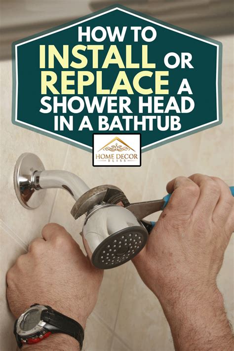It will involve not just construction work but also working with here are the different ways contractors may turn your shower area into a bathtub: How to Install or Replace a Shower Head in a Bathtub ...