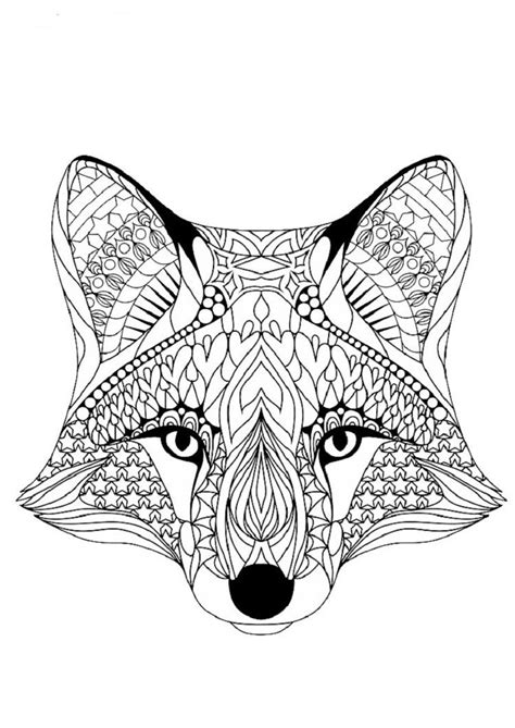 These pretty custom made cards will allow your recipient know how much you value their business. Geometric Dog Coloring Pages | Fox coloring page, Animal coloring pages, Dog coloring page
