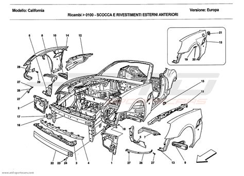 Check spelling or type a new query. Ferrari California 2011 Structural frames parts at ATD-Sportscars | ATD-Sportscars