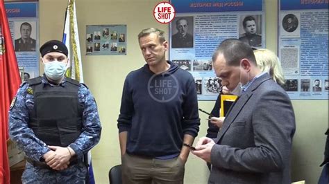 Navalny, a russia opposition leader, in moscow in february. Aleksej Navalny is op zondag 17 januari 2021 omstreeks 21 ...