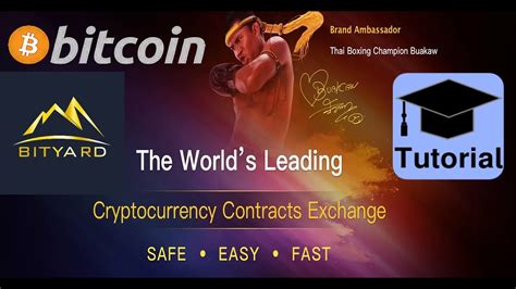 Back in january, each bitcoin was worth roughly $1,000 usd and in november, with 2018 just around the corner, bitcoins are being traded, on average, at a touch over $8,000 usd a piece. Bityard Exchange Trading Tutorial BITCOIN ₿ & Altcoins ...