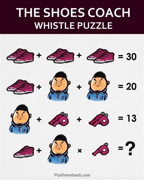 While whatsapp puzzles come into various categories, and they are good brain teasers too but whatsapp movie puzzles are much interesting because everyone watch movies. The Shoes, Coach and Whistle Puzzle - Viral Whatsapp ...