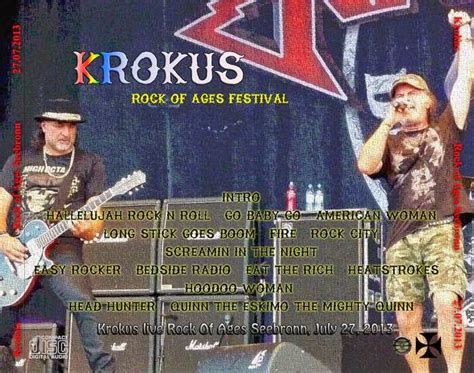 Rock Rare Records: Krokus - Seebronn (2013-07-27) FLAC