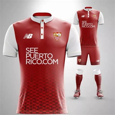 Ac milan home kit concept 2017 2018 season on behance. (DLS) Sevilla FC Kit Fantasy