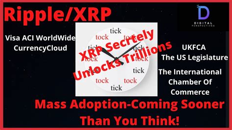 With an amalgamation of both organic and inorganic growth, ripple could compound its enhancement rate, and the listing, which has been on the cards for quite some time now, would merely be the icing on its cake. Ripple/XRP-Tick Tock Goes The Clock,Mass Adoption For ...