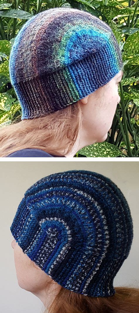 Looking for free scarves knit patterns? Free Knitting Pattern for U-Turn Hat Knit Flat - This hat ...