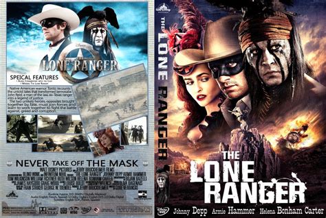 The texas rangers chase down a gang of outlaws led by butch cavendish, but the gang ambushes the rangers, seemingly killing them all. The Lone Ranger - Movie DVD Custom Covers - Lone Ranger V3 ...