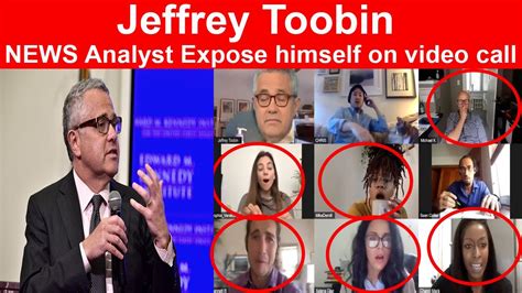 I thought no one on the zoom call could see me. Jeffrey Toobin Zoom Incident - YouTube