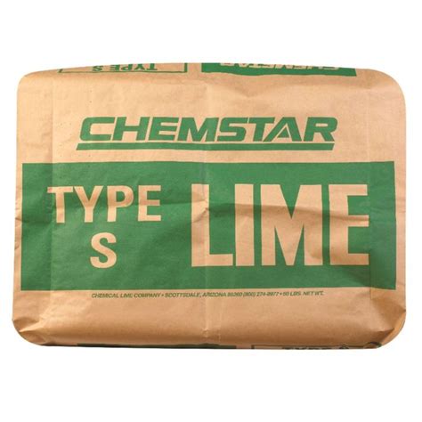 Lingshou county jiaqi mineral processing factory. Chemstar Type S Organic Hydrated Lime 50 lb. | Hydration ...