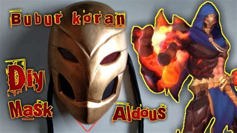 1.cottoclarin + las diaduk rata. Cara membuat topeng aldous | MLBB | bubur koran - YouTube