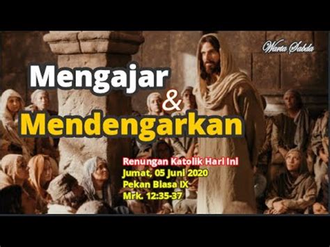 We did not find results for: Renungan Katolik Hari Ini: Jumat, 05 Juni 2020 #renungan # ...