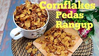 This easy cornflakes cakes recipe uses just four ingredients to make this crunchy variation on the chocolate cornflake cake. Cara memasak Resepi Cornflakes Kacang Ikan Bilis ...