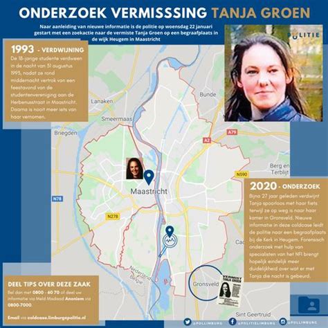In onzekerheid tanja groen komt uit schagen en ging studeren in maastricht. Voortgang onderzoek op begraafplaats verdwijningszaak ...