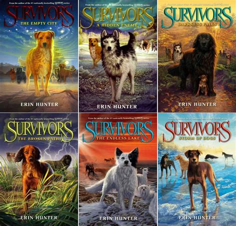 Erin hunter's #1 bestselling warriors series continues! Survivors Series Collection Set Books 1-6 Erin Hunter ...