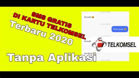 Sesuai namanya paket sms murah yang satu ini memang cara. CARA SMS GRATIS DI KARTU TELKOMSEL 2020 TERBARU - YouTube