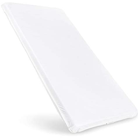 Our fitted style mattress protector does the job. Baby Doll Bedding White Cradle Mattress, 15X33