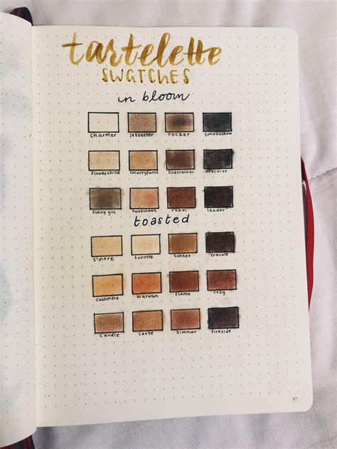 My bullet journaling and makeup hobbies are collab-ing ...