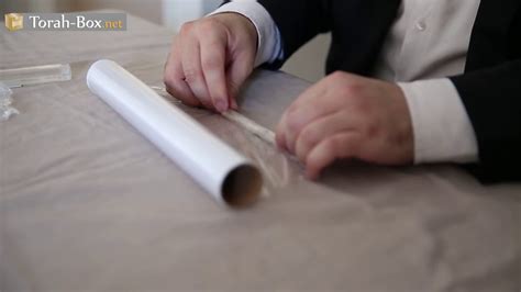 In order for a mezuzah to be kosher, it has to be well affixed. How to affix a mezuzah? - YouTube