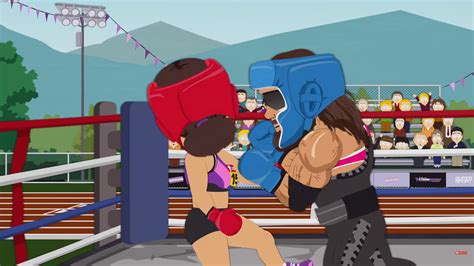 Fireworks are banned, and a giant ash snake is ravaging the the boys have to sit through an episode of fightin' round the world with russell crowe so they the boys enlist kyle's cousin to help them lose in baseball so they won't have to go to the finals. Cartoon Girls Boxing Database: South Park - Season 23 ...
