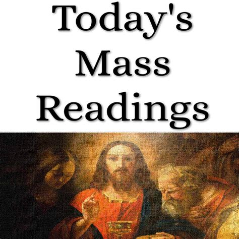 Learn greek and hebrew with daily catholic mass readings with a mobile app. Today's Catholic Mass Readings (podcast) - USCCB | Listen ...