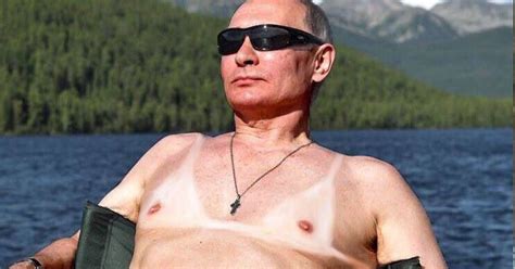 Vladimir putin has played russia's bad hand well: Pourquoi Vladimir Poutine porte-t-il des soutiens-gorge et ...