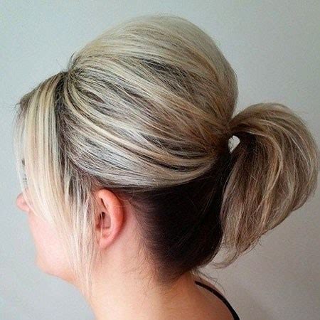 Short hairstyles are becoming increasingly popular and easy to maintain. Ponytail Hairstyles for Short Hair - The UnderCut