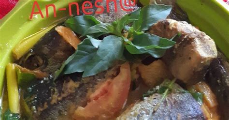Cara membuat ikan patin kuah kuning kemangi bahan : Resep 11.Ikan tongkol bumbu kuning kemangi oleh An_nesha ...