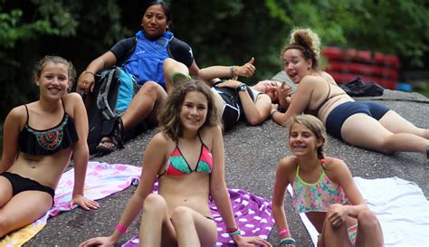 Crazy wild girls on vacation and at a music festival. What Home Really Is | Rockbrook Summer Camp for Girls