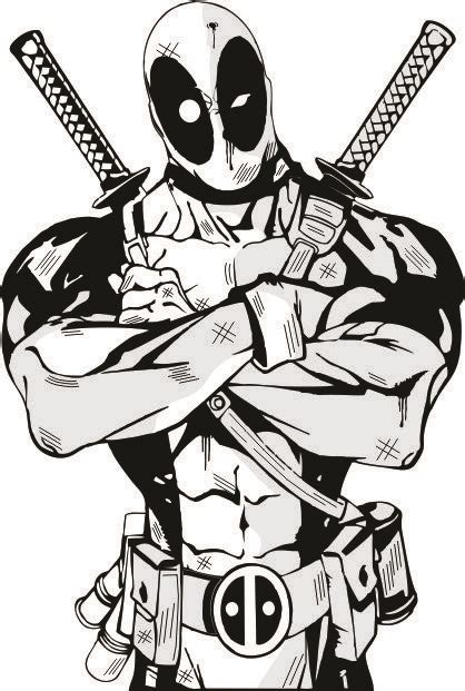 There currently are 801 pages on this wiki. Deadpool desing vector | Avengers coloring pages, Avengers ...