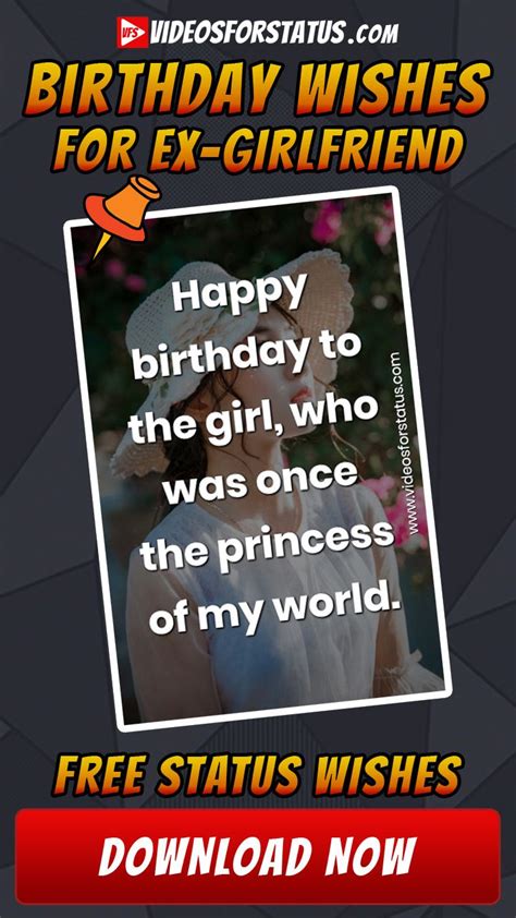 Free download birthday wallpapers happy birthday birthday quotes. Happy Birthday wishes for Ex Girlfriend emotional heart ...